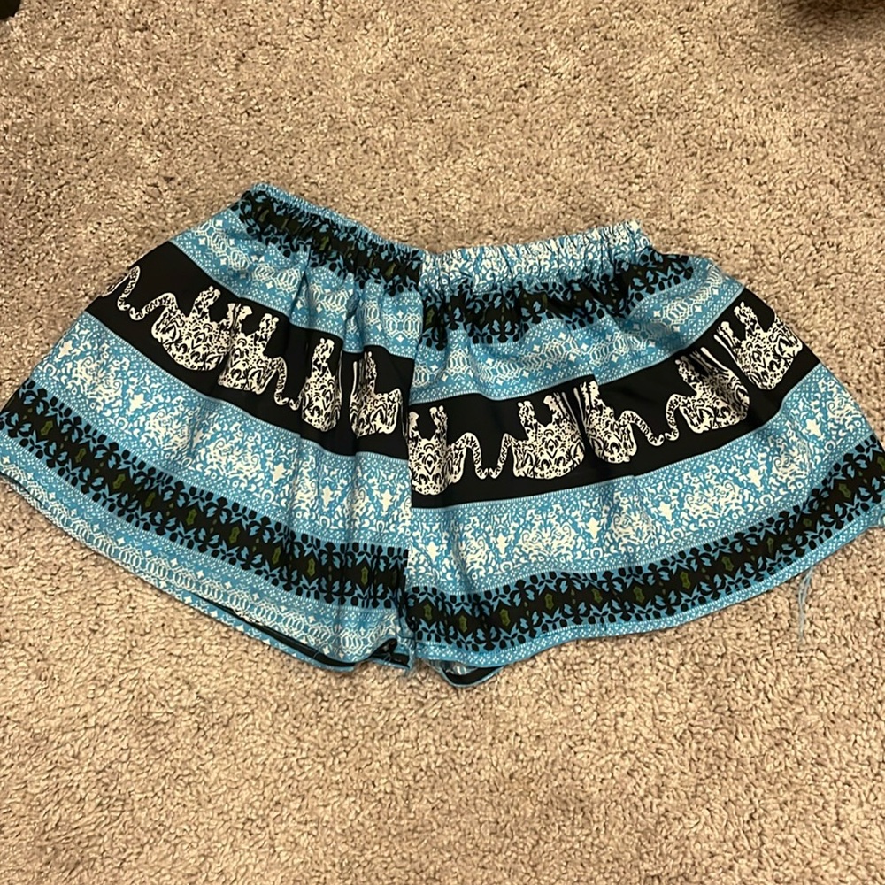 Boho micro shorts